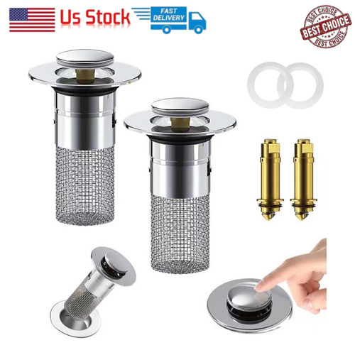 Pack sink stopper hair - 2-pack,